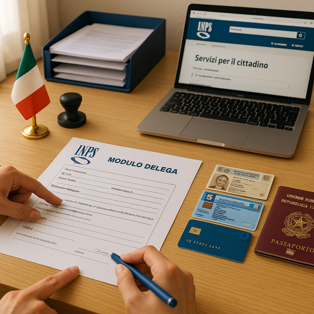 Modulo Delega INPS: Guida Completa alla Compilazione e ai Documenti