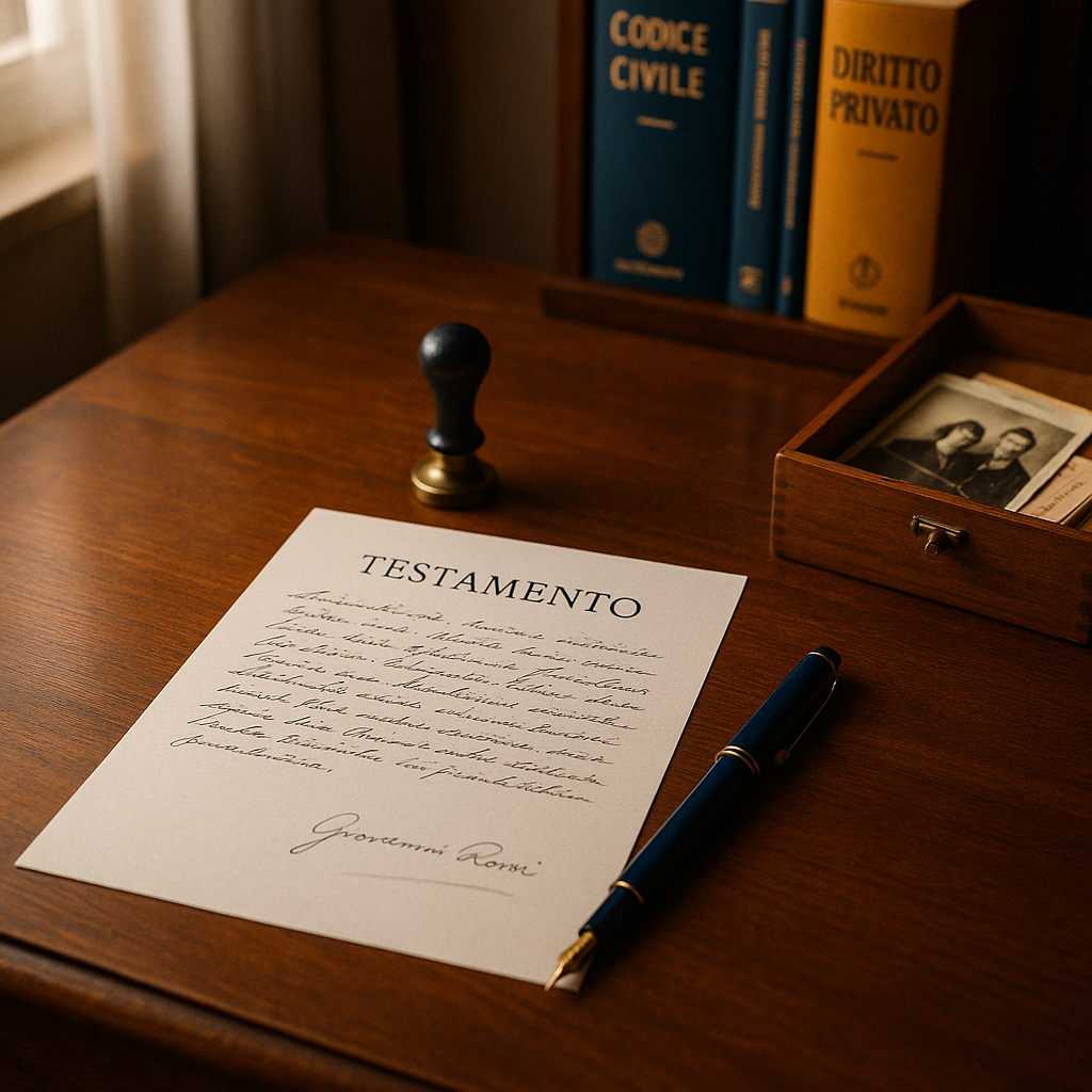 Testamento Olografo: Guida Pratica a Successione ed Eredità in Italia